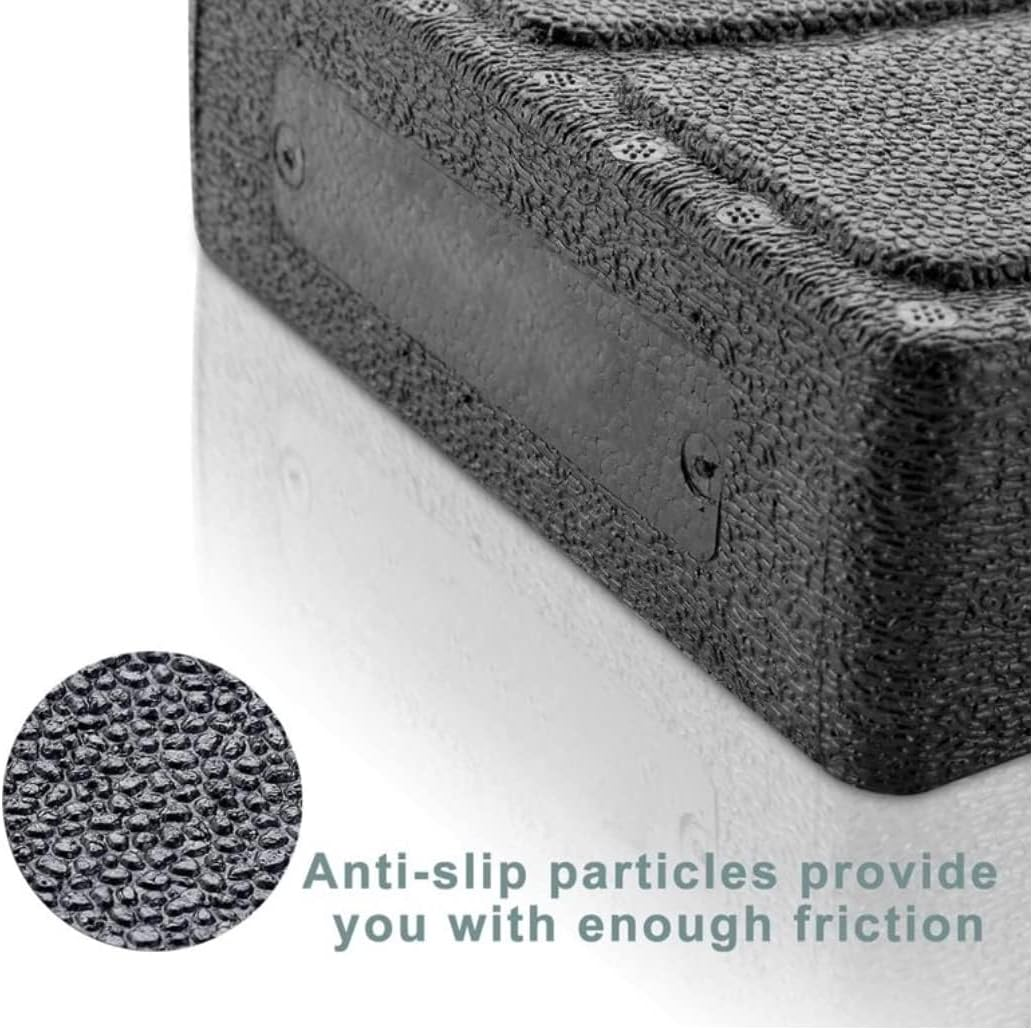 BLAZDEVE 3PCS Squat Wedge Block, Non-Slip Heel Elevated Slant Board for Squats, Weightlifting, Calf Stretching, Slant Board for Squats to Improve Squat Mobility Balance & Strength Performance image number 1