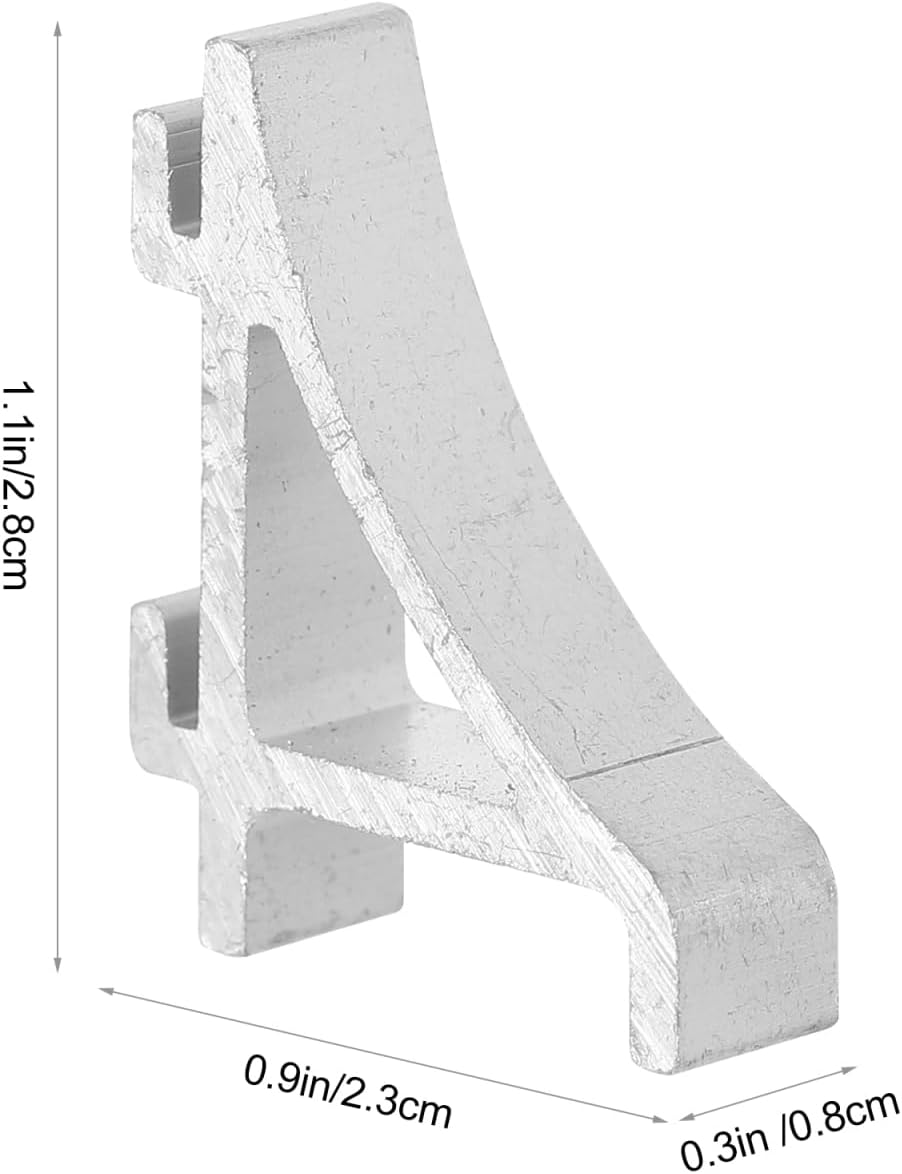 Homoyoyo 10Pcs Refrigerator Clip Freezer Clamp for Easy Installation Refrigerators for Organizing Kitchen Shelves image number 4