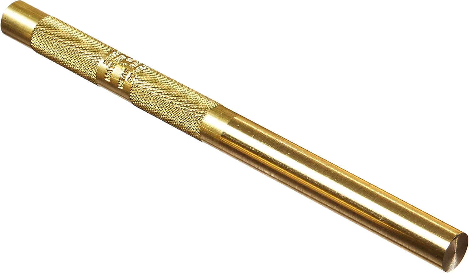 Mayhew Pro 25076 1/2-Inch Knurled Brass Drift Punch image number 5