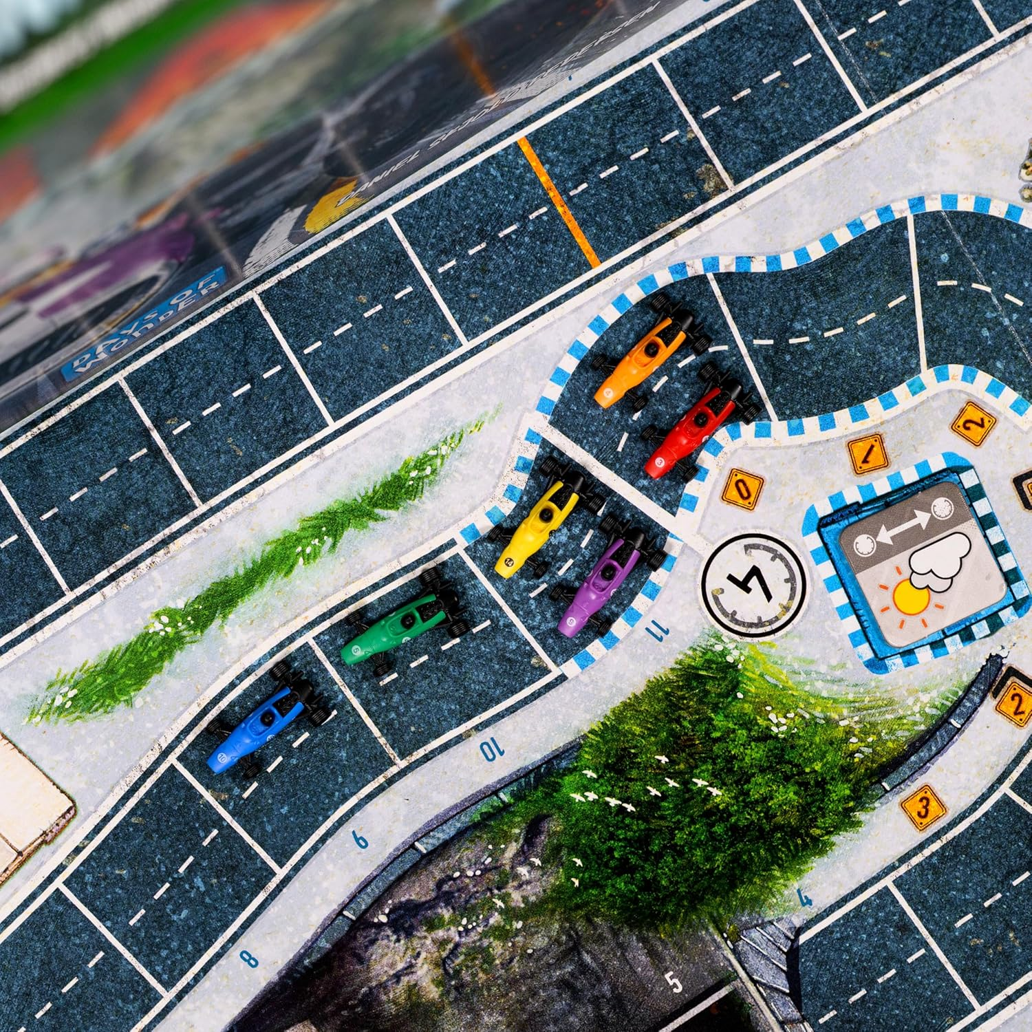 Asmodee | Days of Wonder | Heat Tunnel Vision Expansion | Racing Strategy Game | 1+ Players, Ages 10+