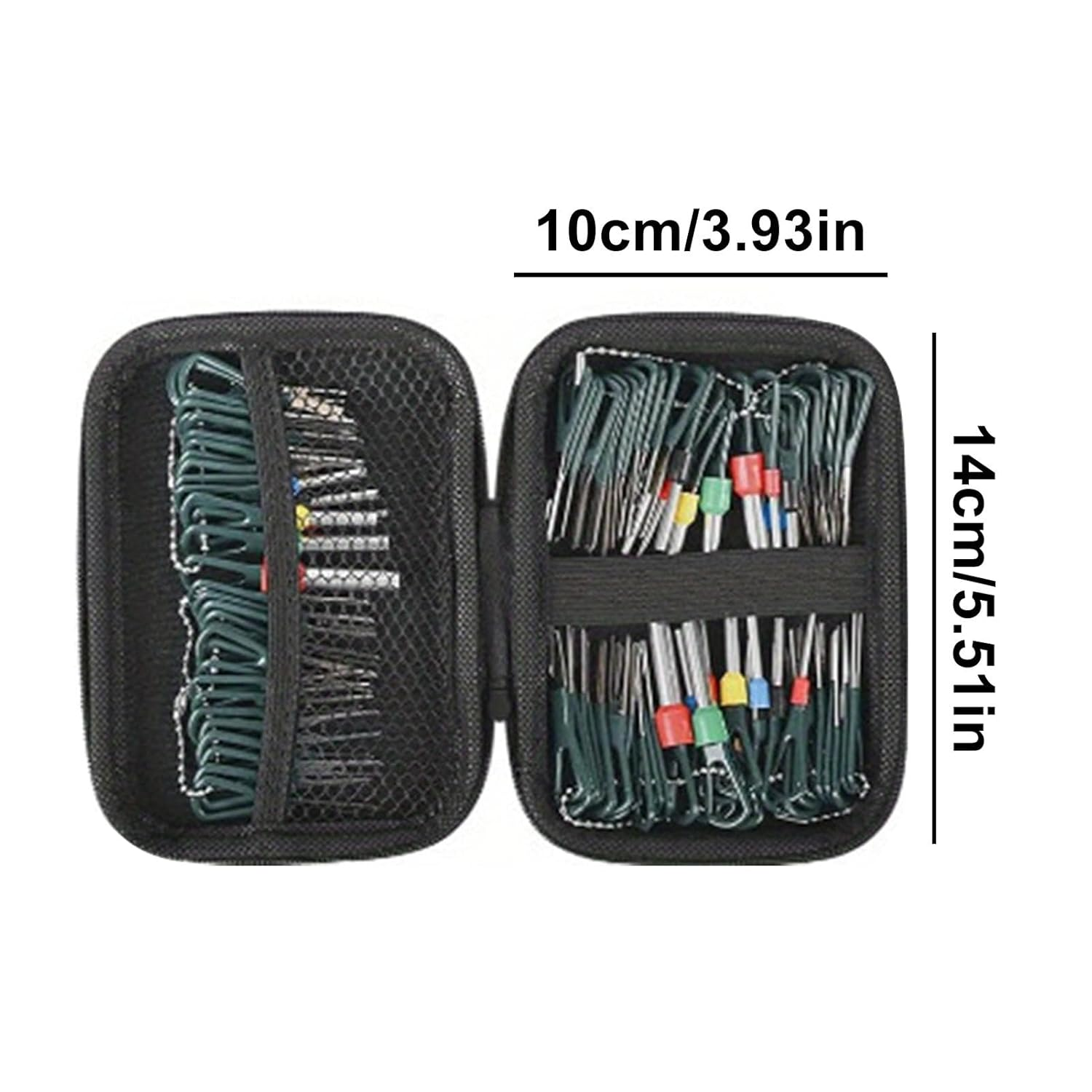 Wire Terminal Removal Tool - Auto Electrical Wiring Terminal Kit,Depinning Tool Electrical Connector Pin Removal Tool Kit, 172X Vehicle Wire Terminal Repair Tool image number 3