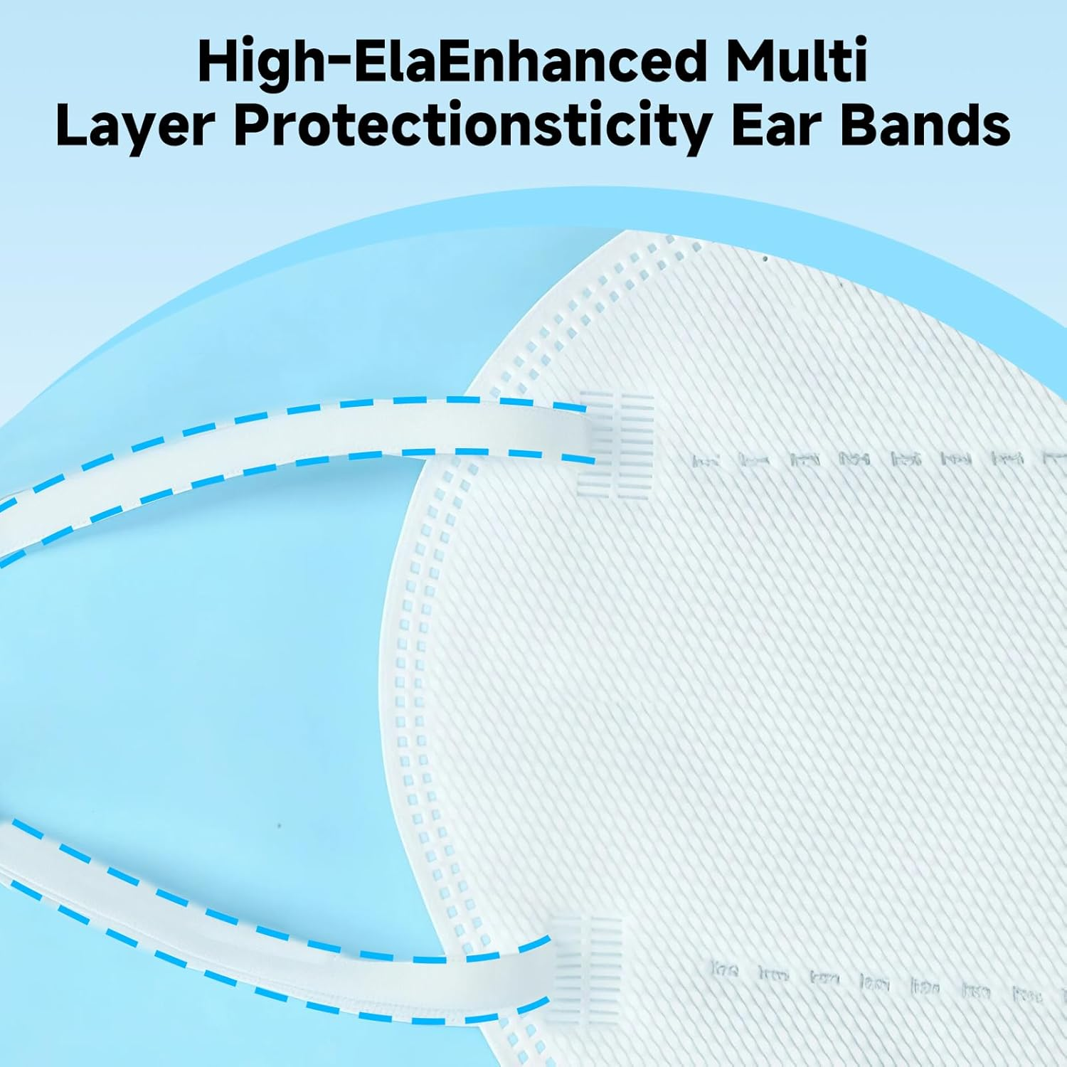 30Pcs 3D White Face Mask, KN95 Equivalent Protection, 4-Ply Layer Filter Non-Woven Fabric, Individually Wrapped, Breathable & Comfortable for Daily Use in Australia image number 2
