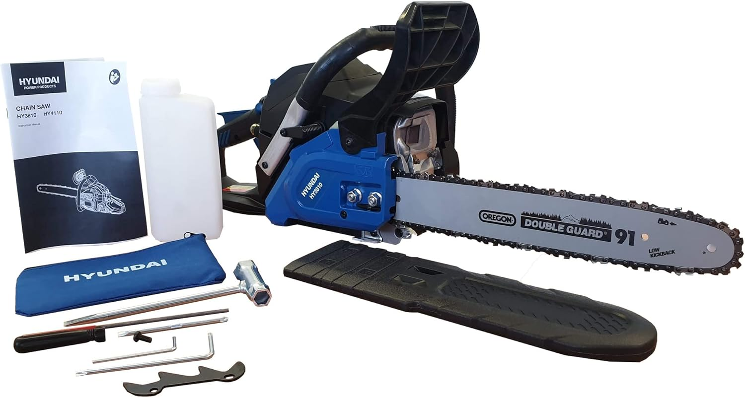 Hyundai Power 37Cc Petrol Engine Chainsaw, 14-Inch Length image number 3