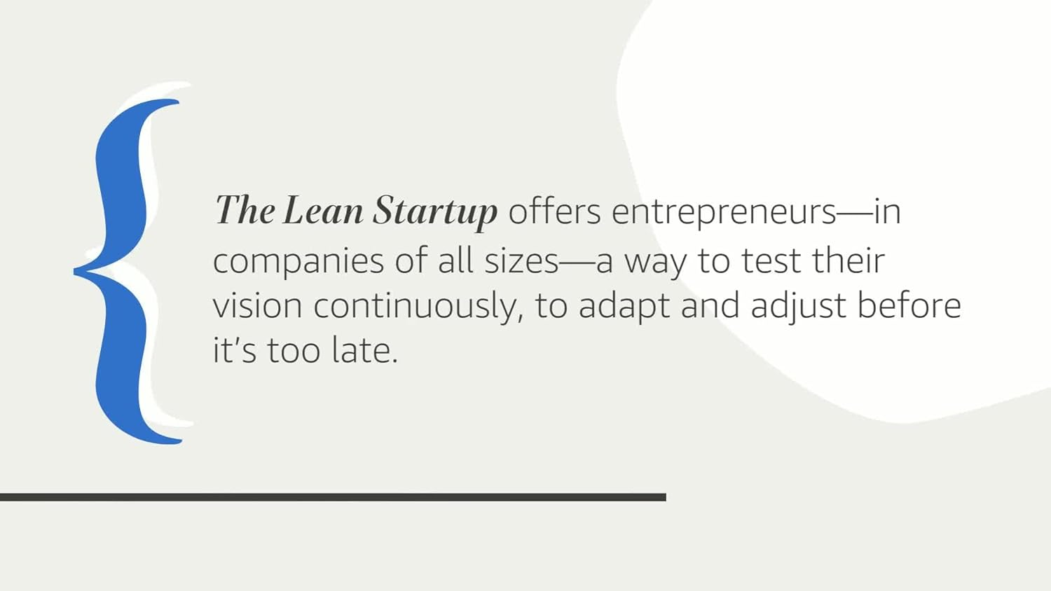 The Lean Startup: How Constant Innovation Creates Radically Successful Businesses