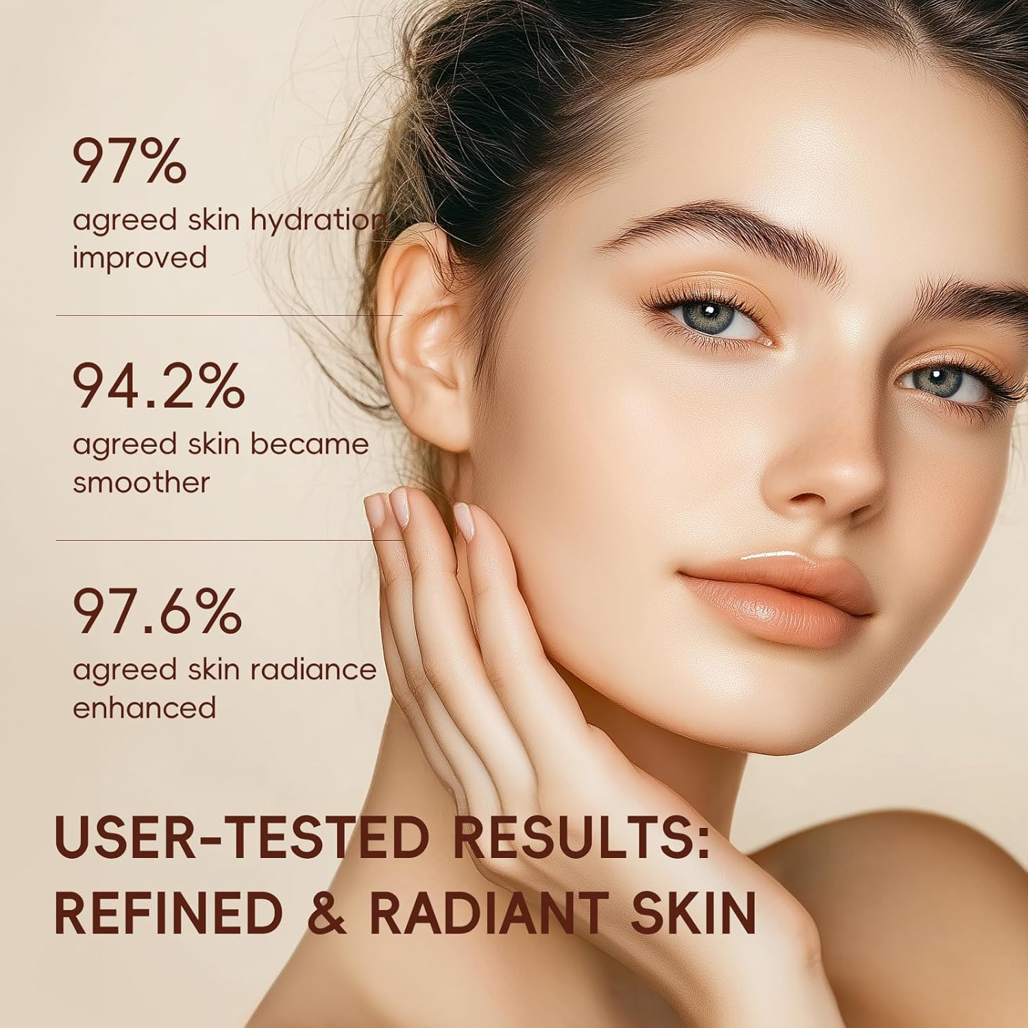 LAIKOU Rice Radiance Facial Skin Care Products Set - 94.4% Fermented Rice Extract, Additive - Free, Beauty & Skincare Gift for All Skin Types image number 2