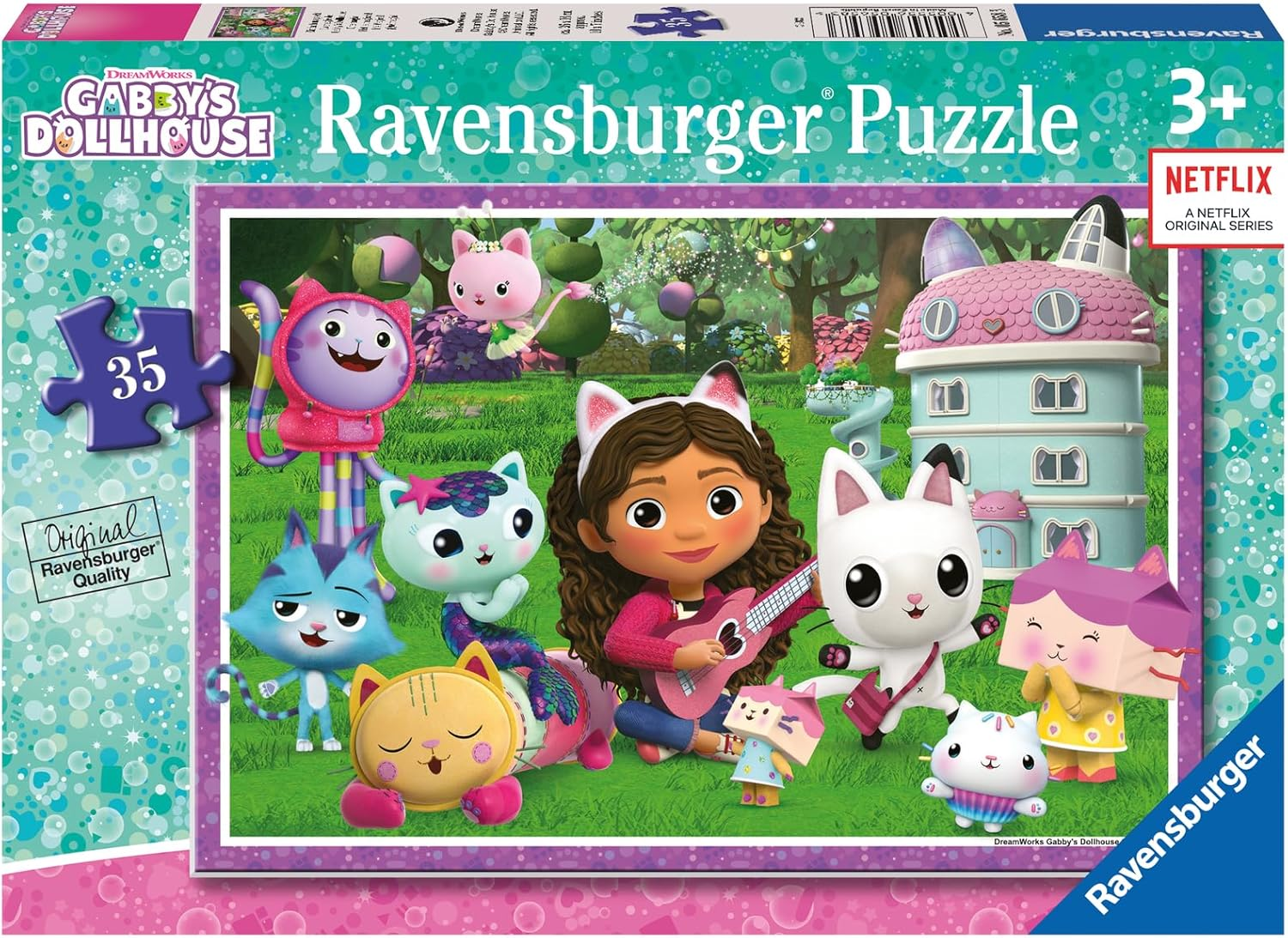 Ravensburger Gabby'S Dollhouse It'S Magical! Puzzle &ndash; 35 Pieces Kids Jigsaw - 35 Pieces (Pack Of 2) image number 1