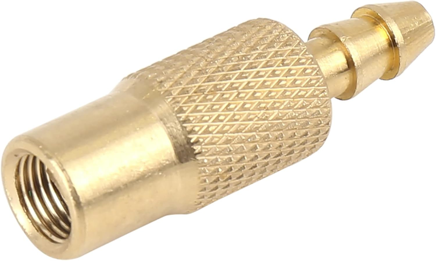 X AUTOHAUX 6.5Mm Air Chuck Adapter Tire Inflator Tire Chuck Compressor Pump Accessories Gold Tone for Vehicle