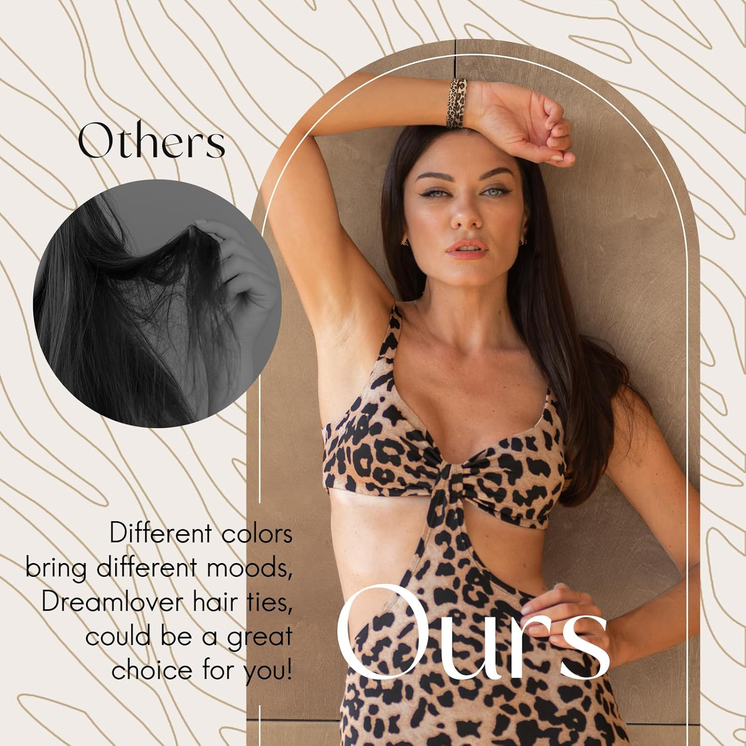 Dreamlover Pack of 50 Ladies Hair Scrunchies image number 1