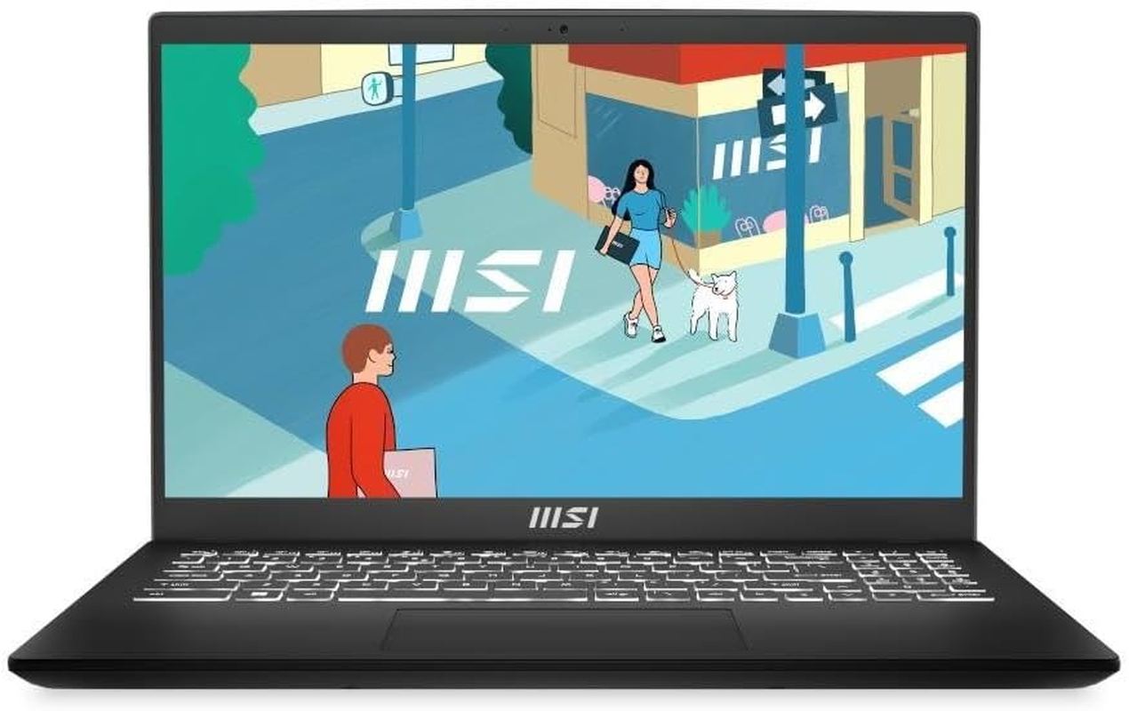 MSI Modern 15 B13M 15.6" 1080P I7 1355U 16GB 512GB SSD Wifi 6 W11P Laptop image number 4