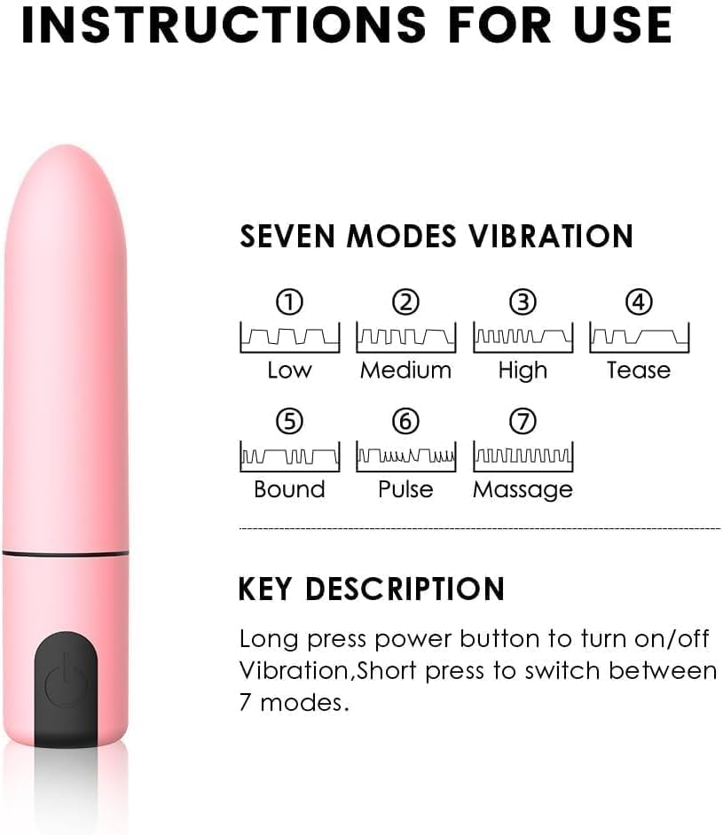 Wireless Portable Lipstick Jumpers Female Masturbator Charging Bullet Vibrator Sex Toys image number 3