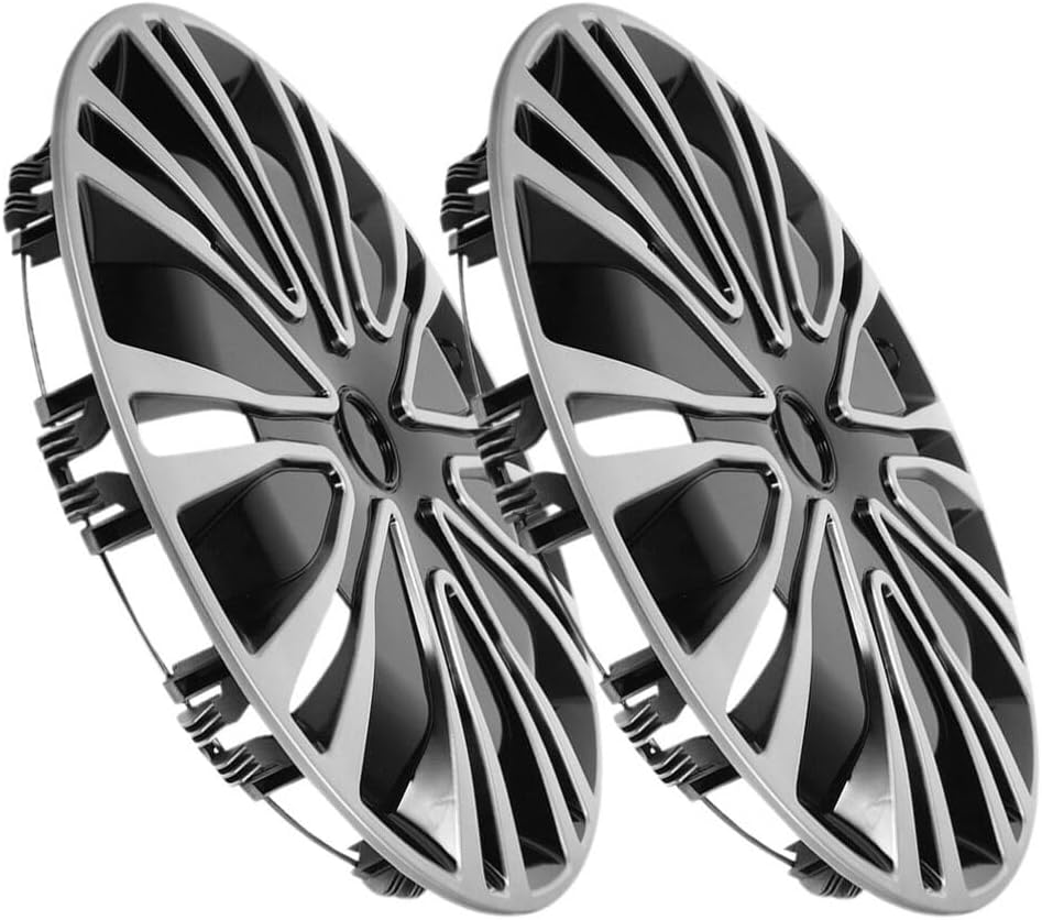 Iplusmile 2Pcs Decorative Hubcaps Automotive Wheel Rim Covers Car Accessories Interior Car Decor image number 1