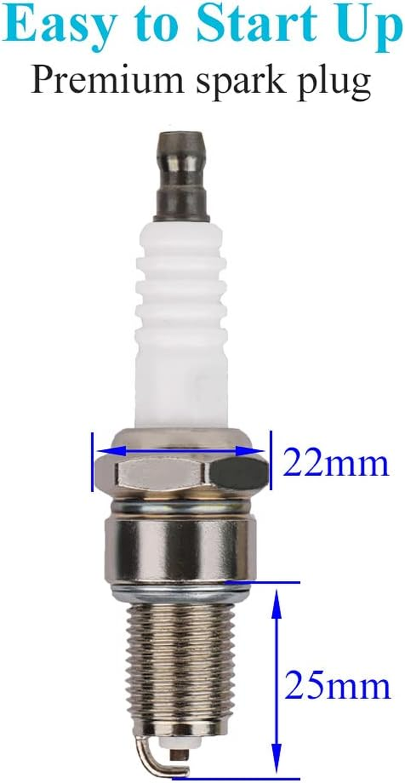 HOODELL GCV160 Air Filter Tune up Kit for Honda GCV190 GC190 GC160 GX100 Engine HRC216 HRR216 HRR2169VKA HRX217 Lawn Mower, Replace GCV160 Spark Plug 17211-ZL8-023 Air Cleaner image number 5