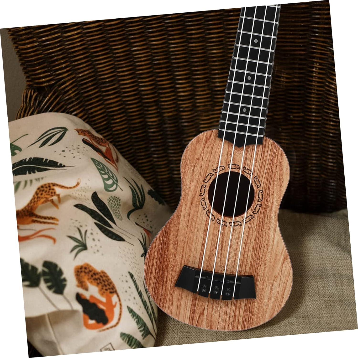 Bestonzon Ukulele Toy Guitar Ukuleles, 4 Strings Guitar Ukuleles Guitar, Guitar Toy Guitar Beginners Ukuleles Toy Guitar Ukuleles for Beginners Ukuleles image number 5