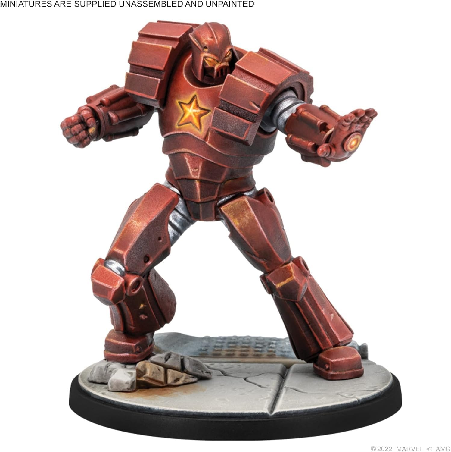 Asmodee North America Marvel Crisis Protocol Crimson Dynamo and Dark Star Miniatures Game image number 2