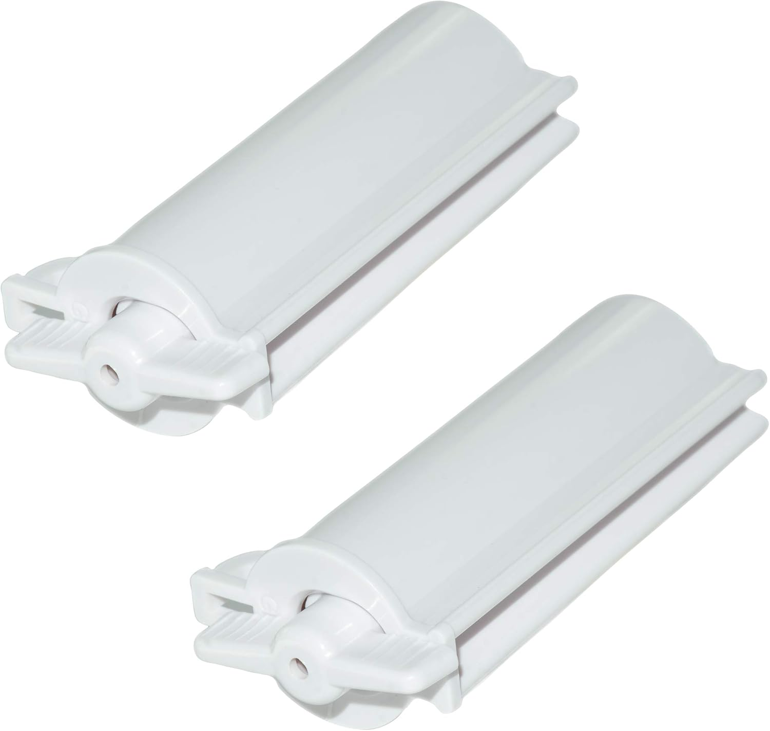 GMS Tube Winder - Great for Toothpaste, Medicated Creams, Acrylic Paints, Sunscreen, Make up and More! (Two Pack)