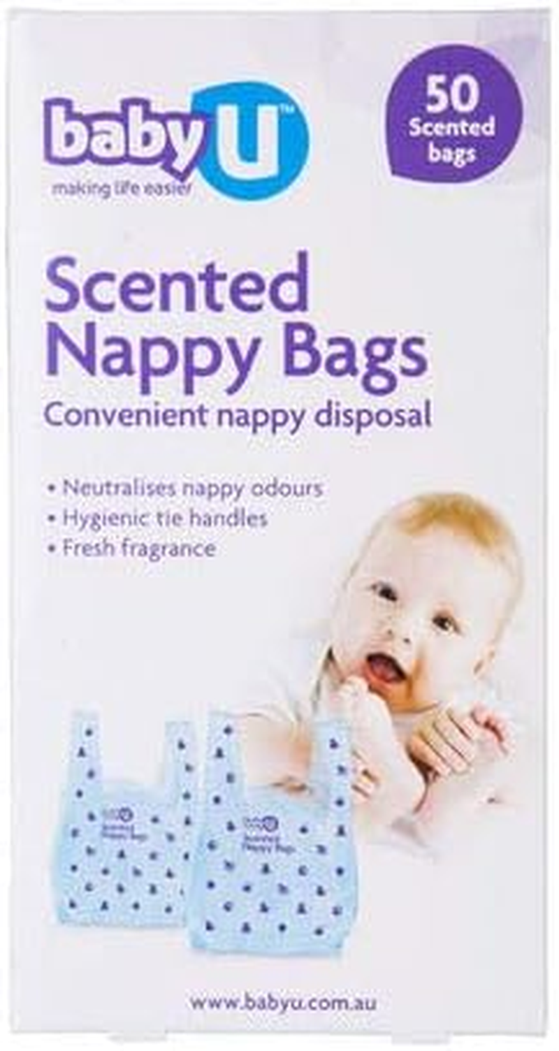 3 PACK of Babyu Nappy Bags 50 Pack