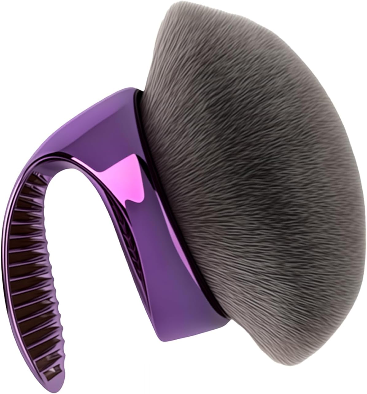 Ouqiesli Large Kabuki Body Makeup Brush - Fluffy Foundation & Self Tanner Applicator for Face and Legs, Vegan Bronzer Tool image number 1