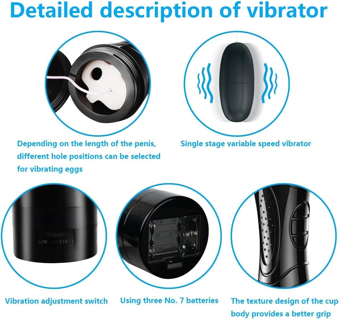 Male Equipment Wireless Vibration Electric Strong Man Aircraft Cup Male Masturbator image number 1