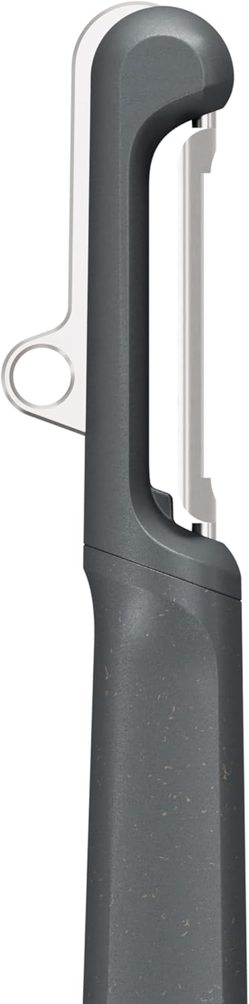 Zyliss Swivel Peeler - Ergonomic Handle, Premium Quality Blade, Blade Cover and Eye Cutter, Perfect for Effortless Peeling of Fruits and Vegetables, Made from up to 50% Wheat Straw Material image number 4