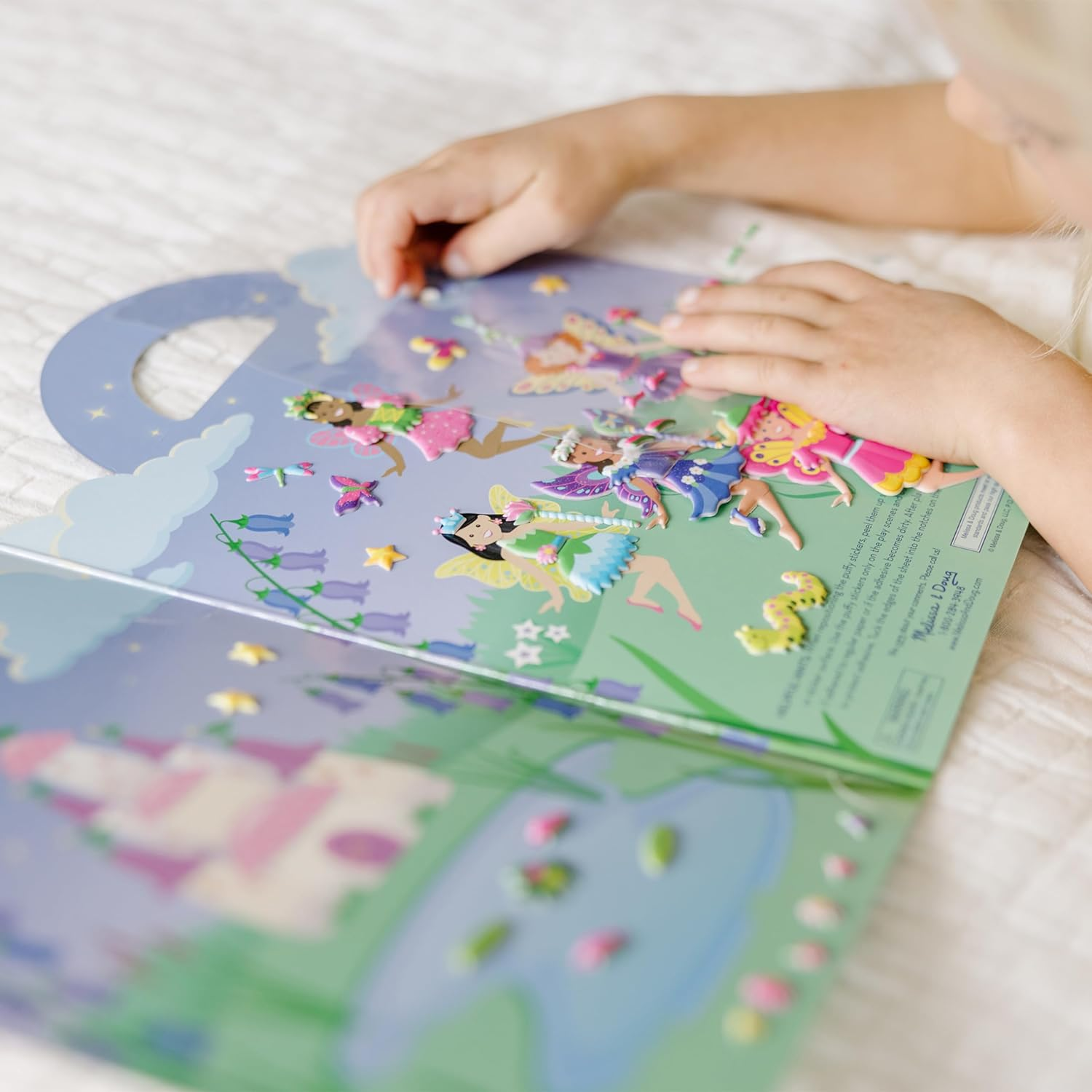 Melissa and Doug - Reusable Puffy Sticker Play Set - Fairy image number 1
