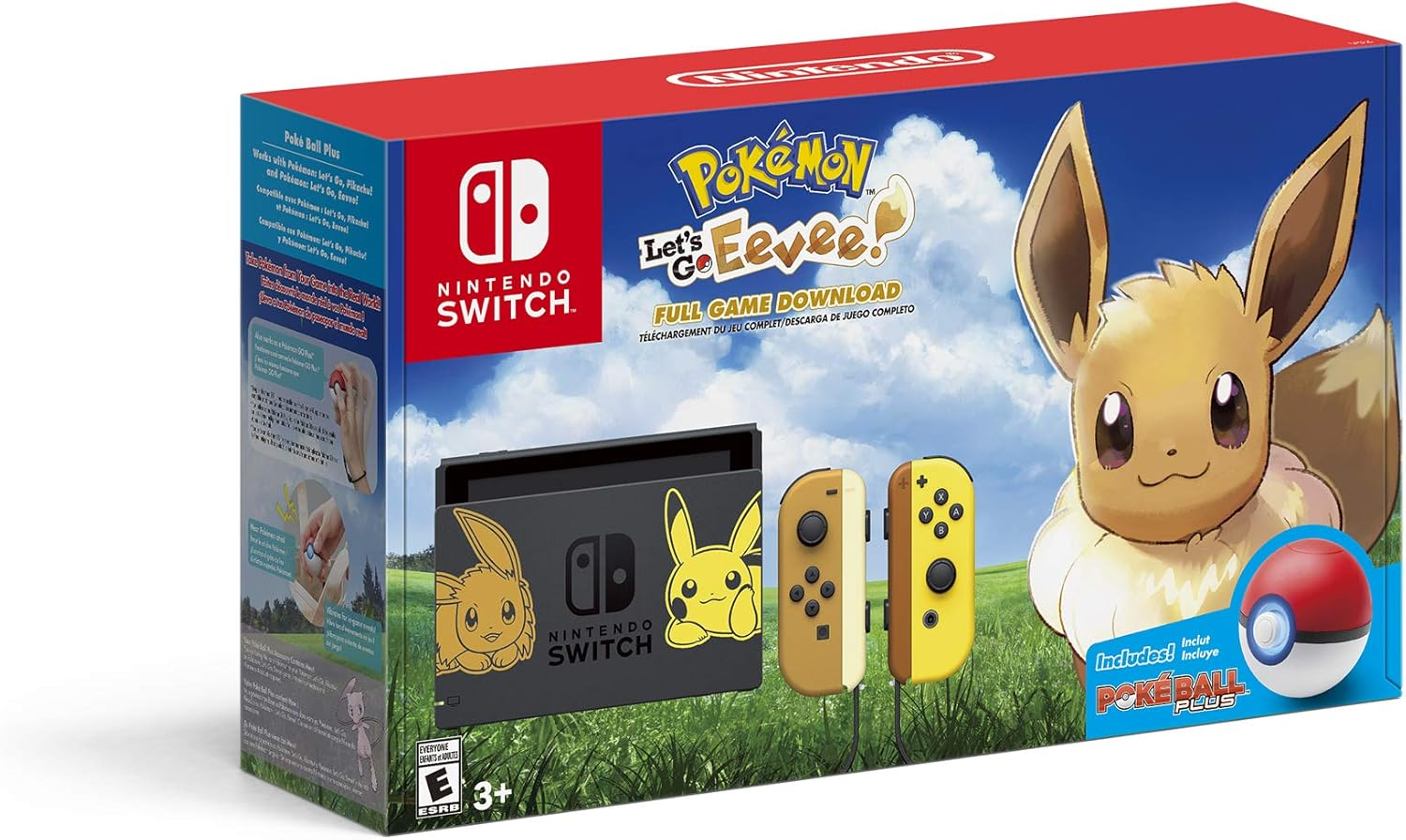 Pokemon Let'S Go Eevee for Nintendo Switch image number 1