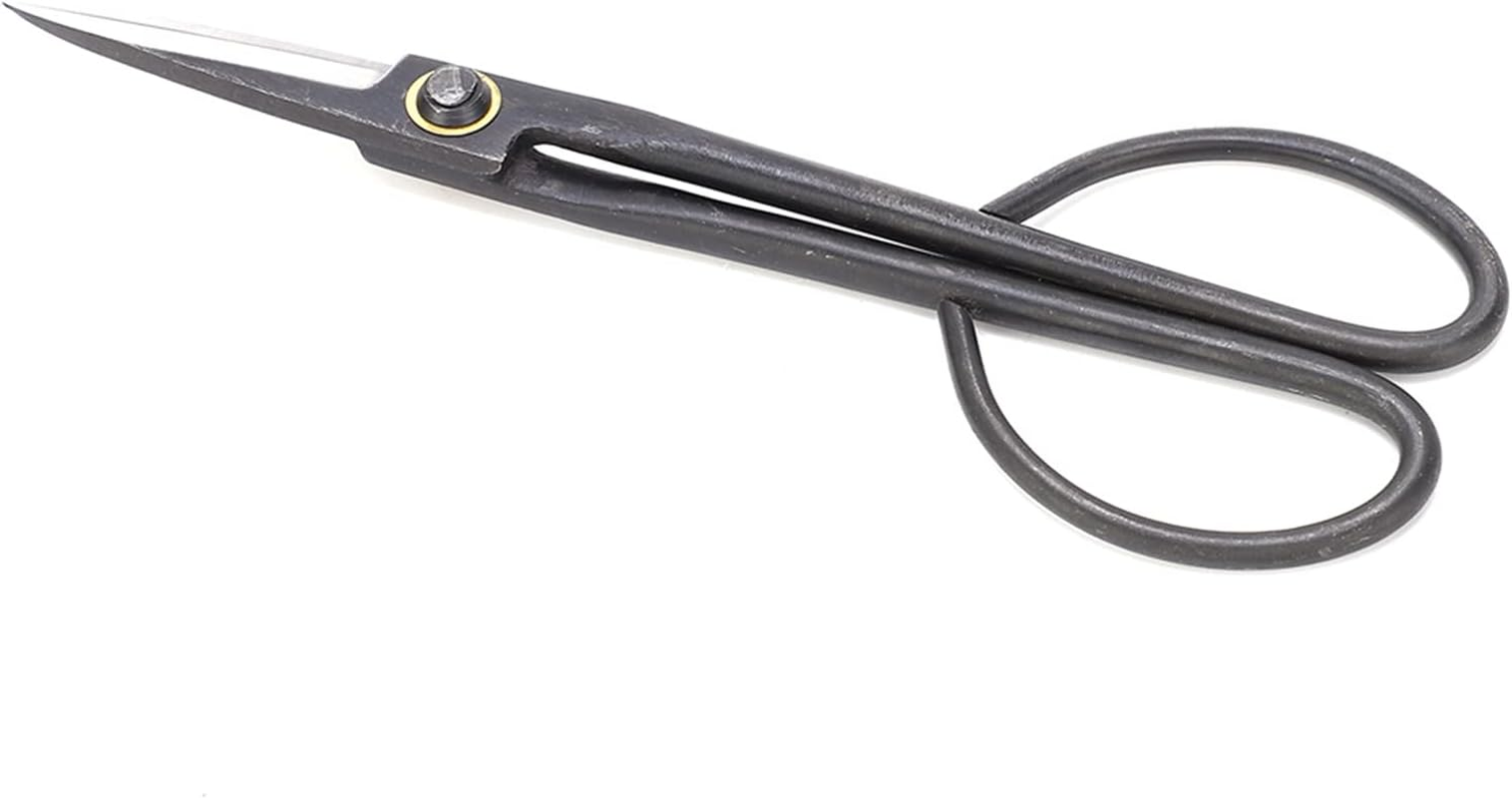 Bonsai Scissors, Garden Scissors Flower Cutting Scissors Plant Trimming Shears with Long Handle Bonsai Scissors SK Steel 210Mm Pruning Shears for Garden Plants Trimming