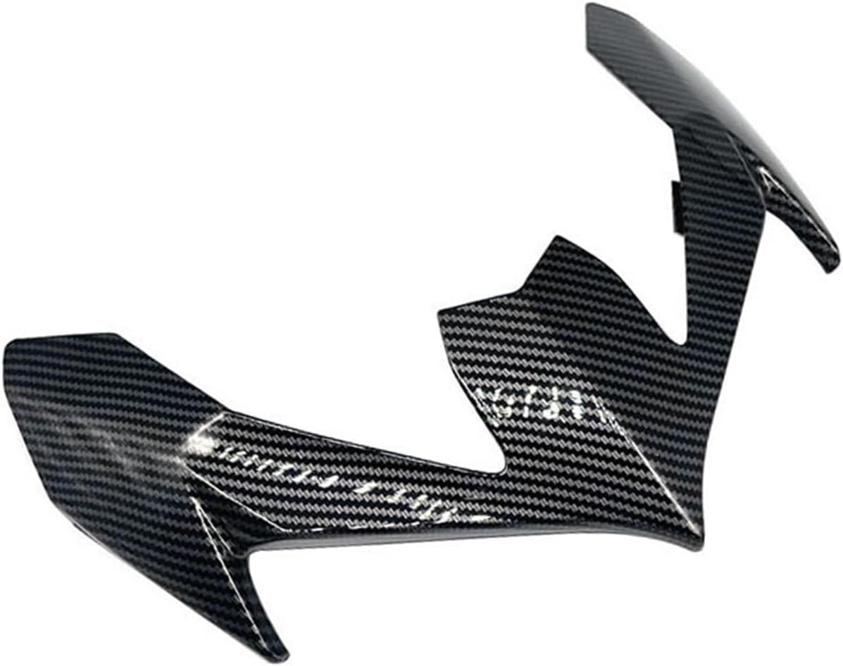 2023 New Z900 Front Headlight Headlamp Upper Cover Compatible with Z 900 2020 2021 2022 Motorcycle Nose Fairing Cowls Accessories (Size : Carbon Fiber Look) image number 4