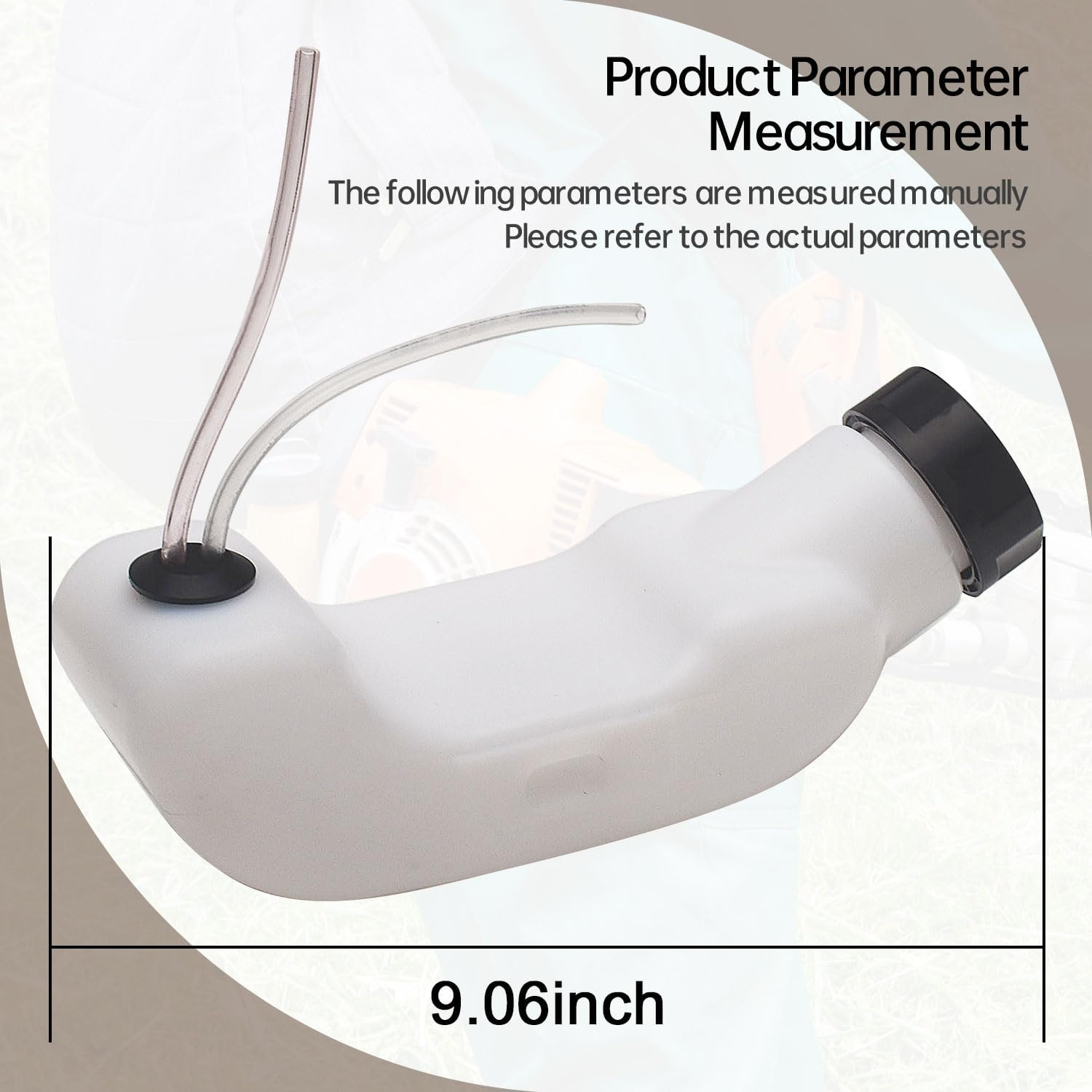 308181004 Line Trimmer Fuel Tank Compatible with Homelite Ryobi 308181004 308123004 String Line Trimmers Leaf Blower Fits UT-20006 UT-20026 UT-20046 UT-20749 UT-20785 UT-20769 UT-20785 Model image number 5