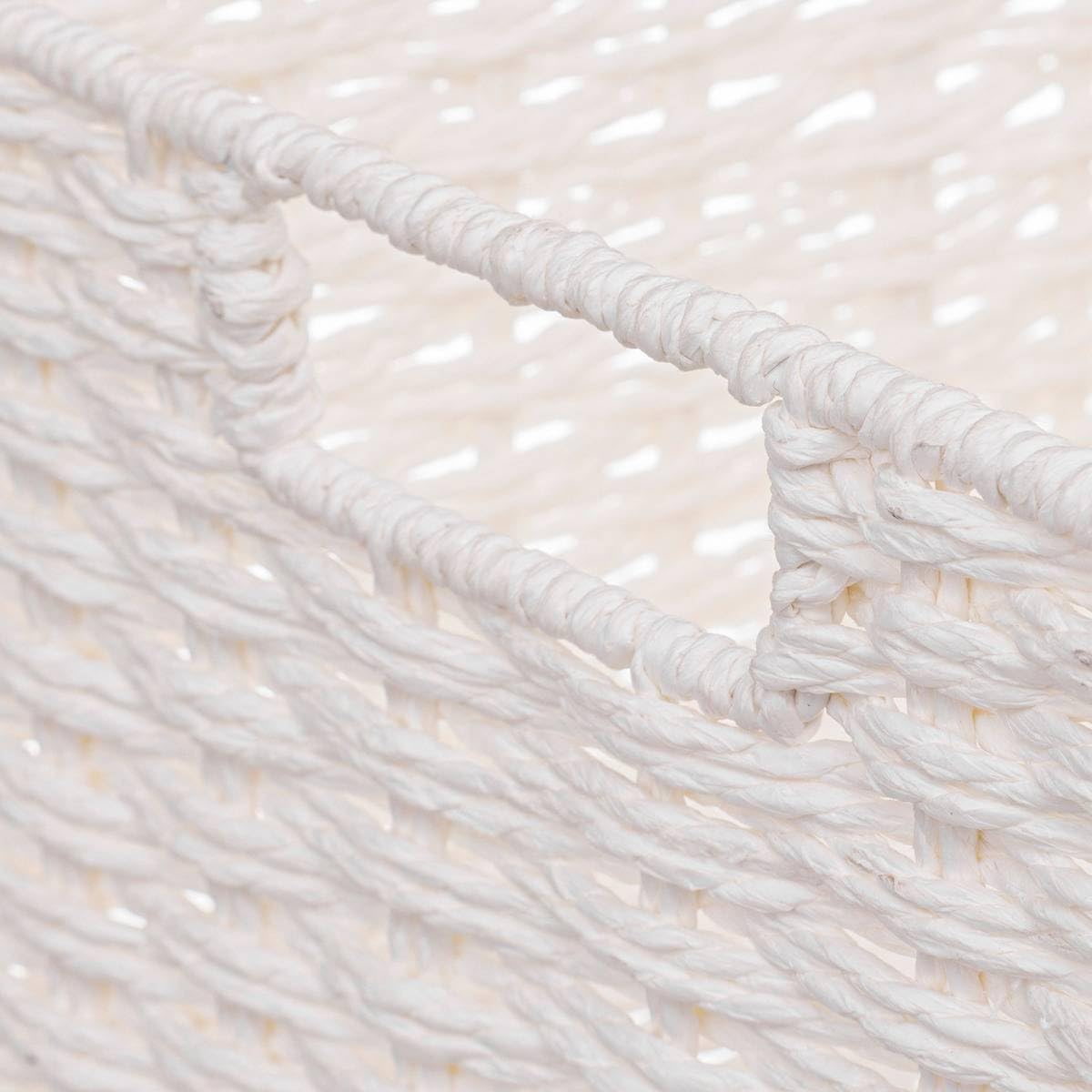 5Five - 4 Storage Baskets "Baskets" White image number 3