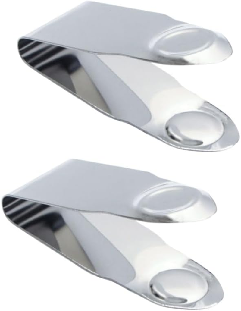 Stainless Steel Strawberry Huller Fruit Stem Remover Home Kitchen Tools for Cherry Tomato, 2.8 * 1,Silver, 2Pcs image number 5