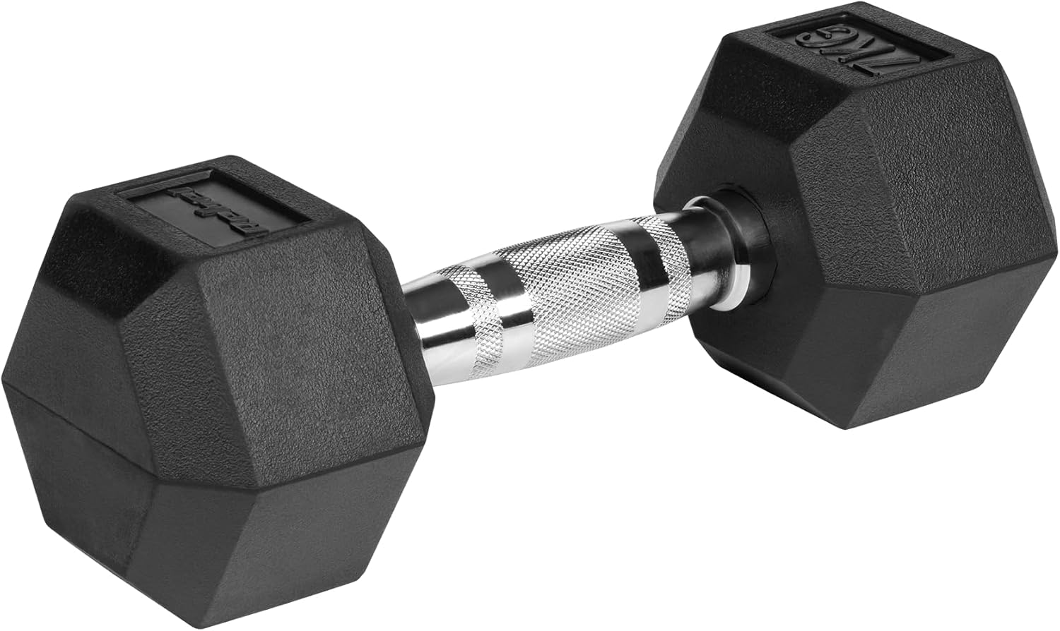 Rebel Dumbbells Cast Iron Rubber Plated HEX 2X7 Kg RBA-2325-07 image number 2
