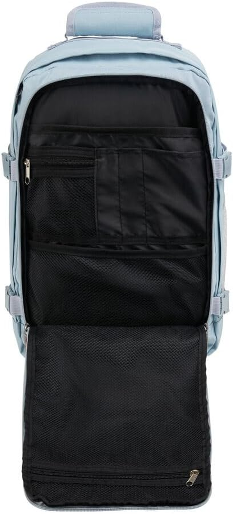 Cabin Max Metz Ryanair Hand Luggage, 40 X 20 X 25 Cm, Perfect Travel Backpack for Airplane, Backpack & Bag (RPET Recycled Fabric, 40 X 20 X 25 Cm) image number 2
