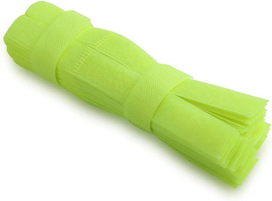 50PCS Reusable Fastening Cable Ties, Cord Organizer Ties Electrical Cord Organizer Cable Management Straps Wire Ties for Office Home Data Centers(Light Blue)