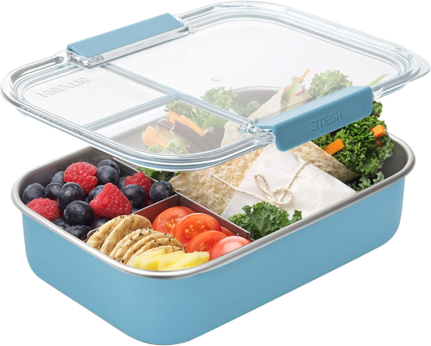 Smash Microwave-Safe Powder Coated Stainless Steel Mini Dressing & Sauce Pots &ndash; Pink, 60Ml (Pack of 3) | Leak-Proof, Airtight, Reusable | Fits inside Smash Bento & Meal Boxes