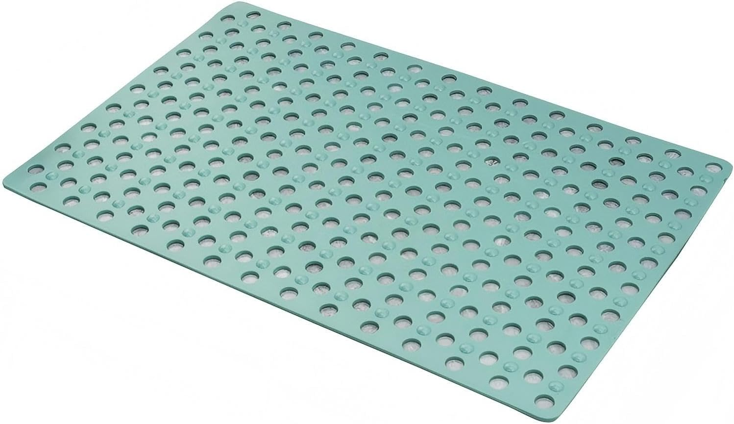 Tongke Bathtub Mat Non-Slip Bath Mat Bathroom Shower Mat with Drainage Holes, Mint Green, 80X40Cm image number 1
