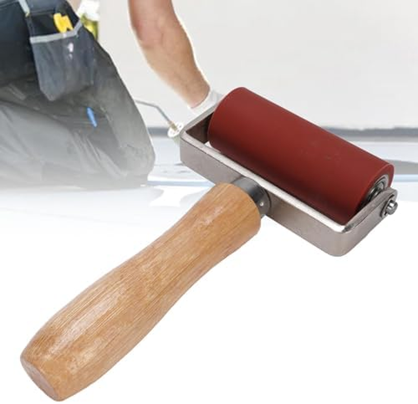 Dpofirs Silicone Seam Roller, Welding Seam Roller with Double Bearing Detachable, 260℃ High Temperature Resisting, Suitable for PVC Tarpaulin Membrane image number 5