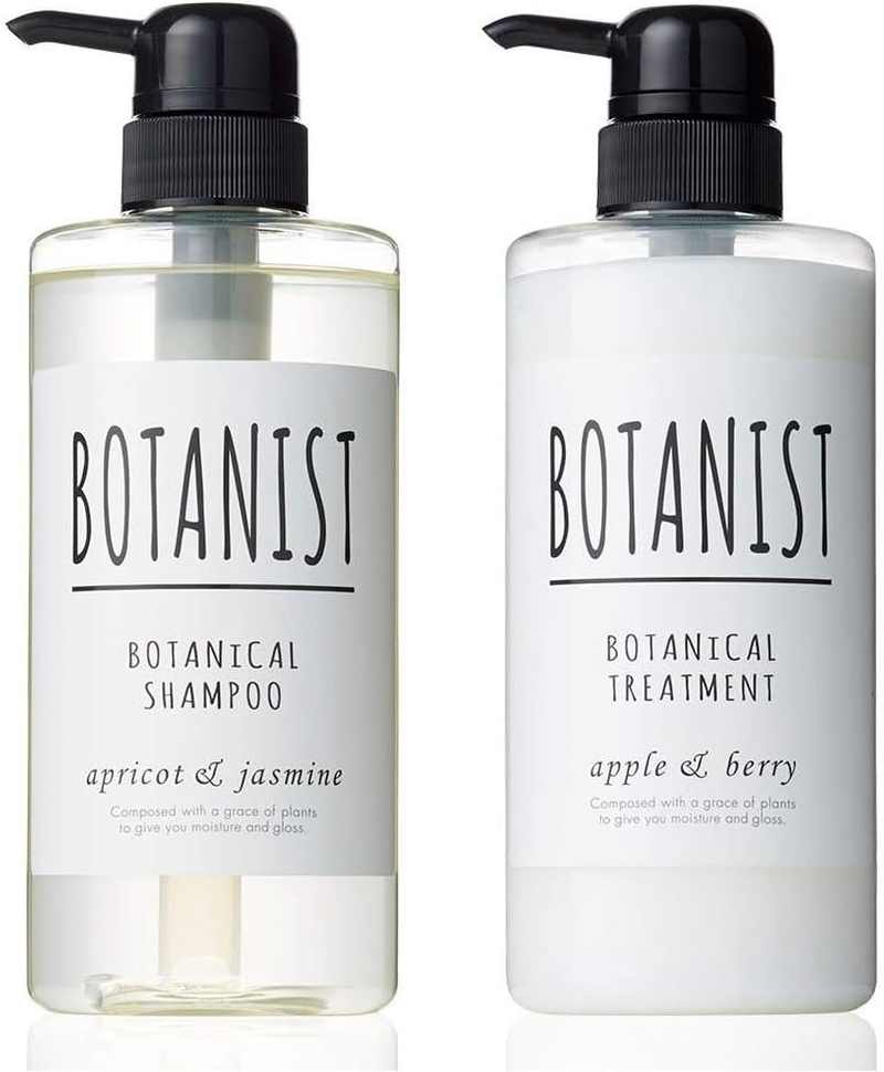 BOTANIST Botanical Shampoo 490Ml & Treatment 490G Moist Set