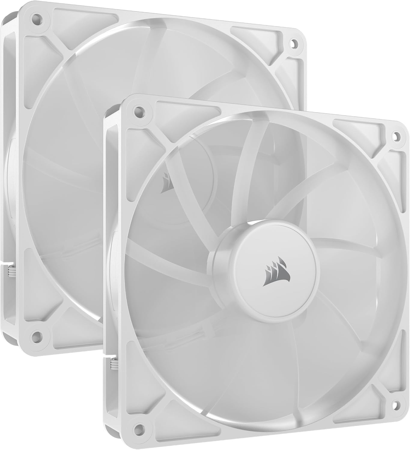 CORSAIR RS120 120Mm PWM Fans &ndash; Daisy-Chain Connection &ndash; Low-Noise &ndash; Magnetic Dome Bearing &ndash; Triple Pack &ndash; Black