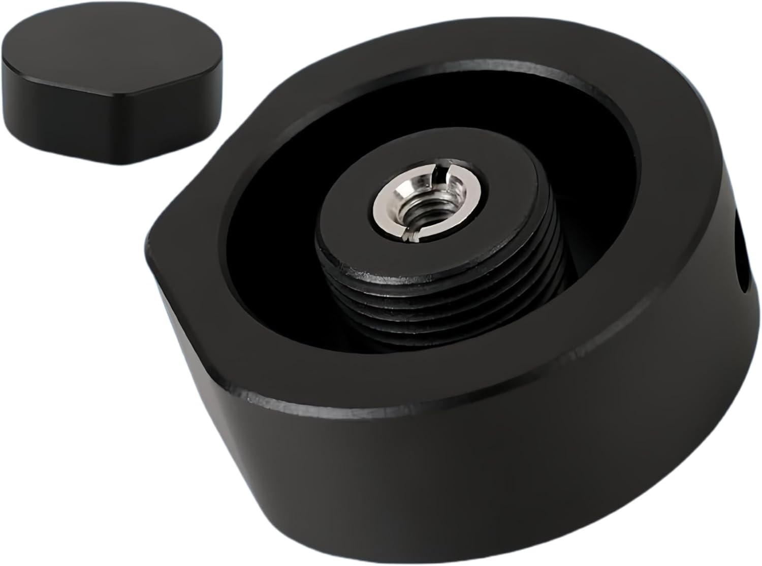 Starlink Mini Tripod - Aluminum Alloy Tripod Mount Adapter for Starlink Mini - 1/4"~20 and 3/8"~16 Threaded，Dish Tripod Adapter, Versatile Compatibility, Sturdy Construction, Easy Tightening image number 2