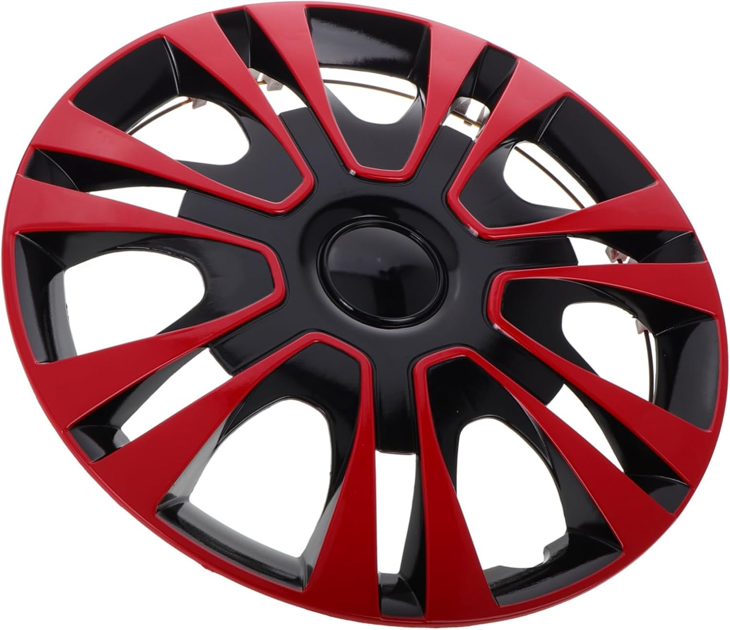 SOESFOUFU 13 Red Hubcaps for Car Wheels Durable Wheel Center Caps for Vehicle Accessories Easy Installation Rim Covers for Conditions image number 4