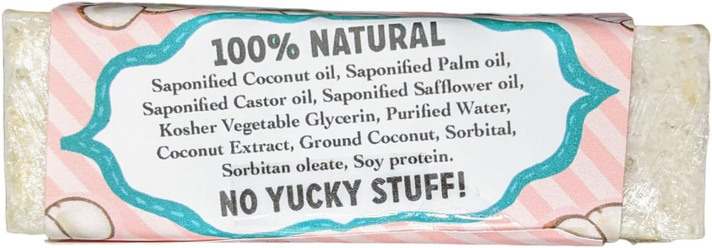 Creamy Coconut Cutie BAR SOAP Safflower Coconut Soy by Filthy Farmgirl image number 4