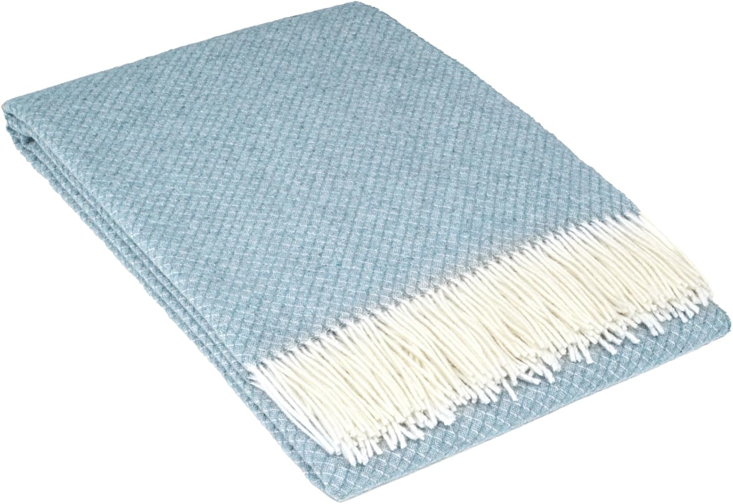 Codu Merino Wool and Cashmere Chiswick Throw Rug, Charcoal