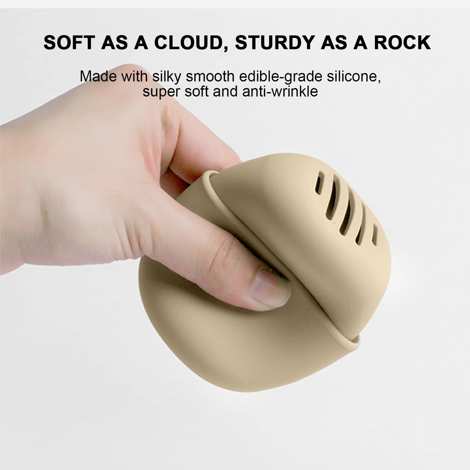 Qianqiao 2 Pieces Makeup Sponge Holder, Silicone Beauty Sponge Box, Breathable and Dust-Proof, Fast Drying, Easy to Carry, Suitable for Travel and Home Use image number 5