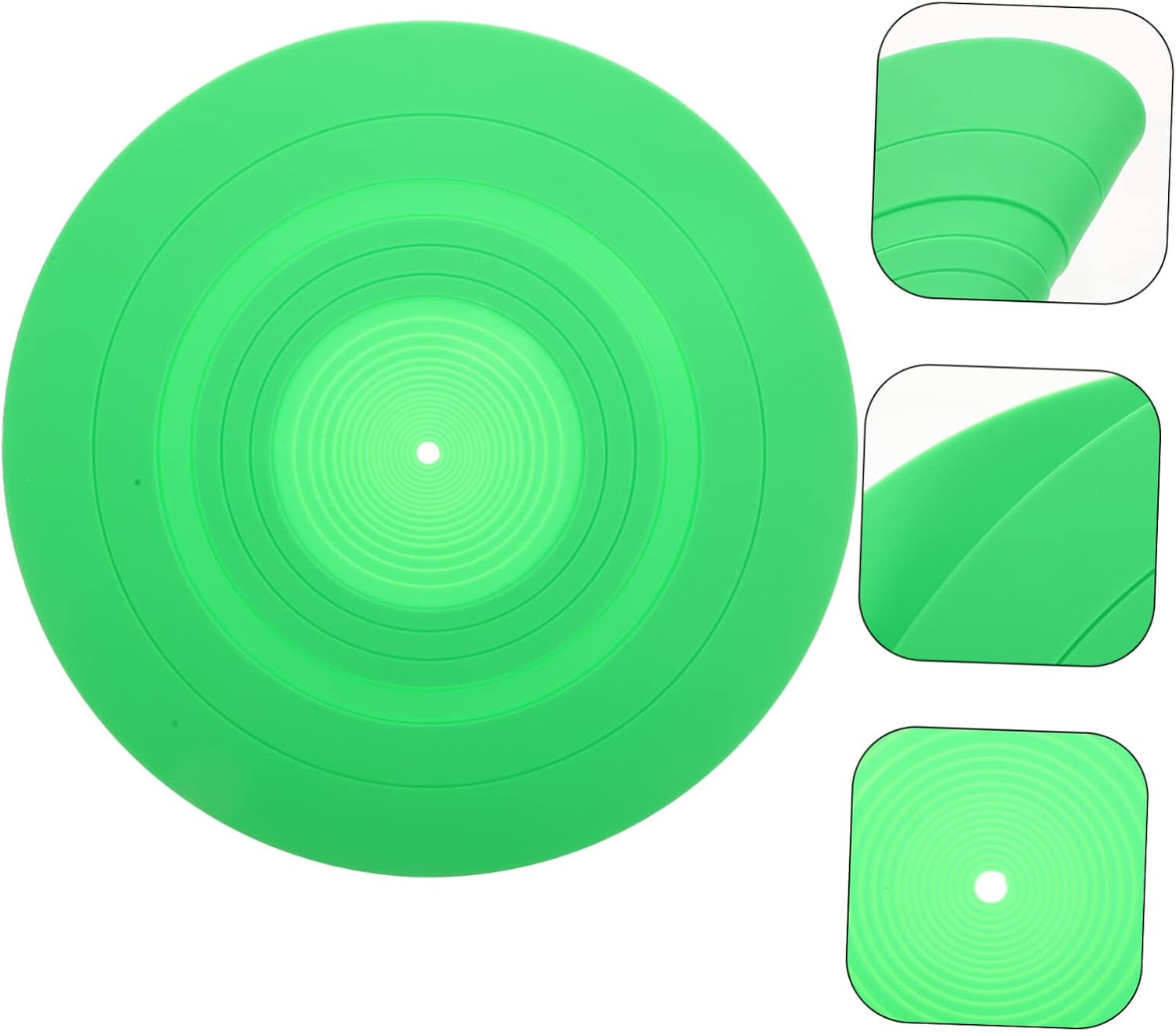 SUPVOX Vinyl Record Player Mat Anti-Static Silicone Disc Pad for Turntable Replacement Accessory Shock Absorption and Reduction image number 5