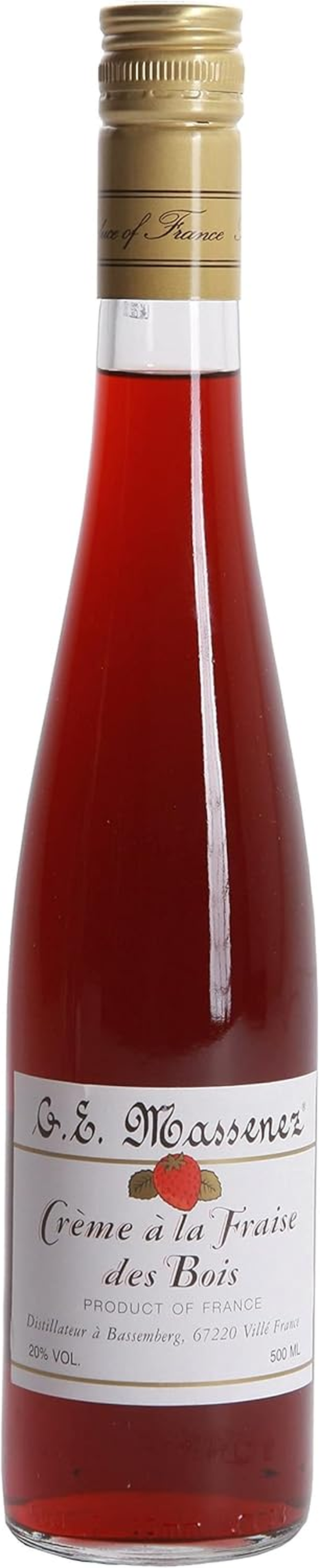 Massenez Creme De Fraise Des Bois Liqueur 500 Ml