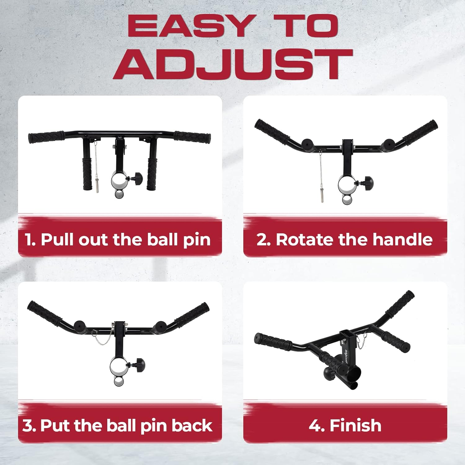 Yes4All Barbell Bomb - Transform Your Workout with Landmine Attachment for Barbell, Landmine Base - Presses, Rows, Rotations, Split Squats - Fits 2'' Olympic Bars image number 2