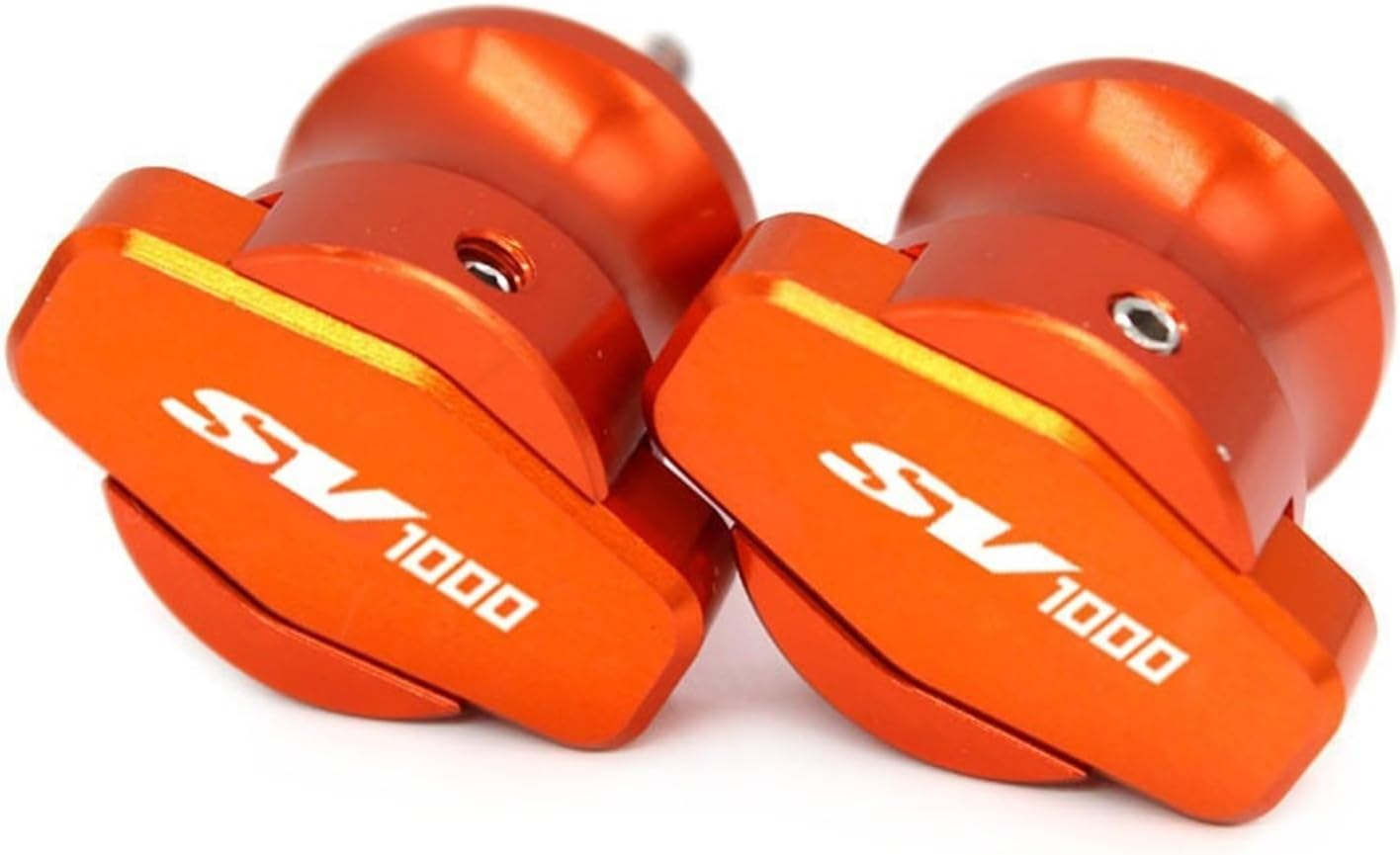 Motorbike Frame Sliders for S┐UZUKI SV1000 SV1000S SV 1000 1000S SV-1000 Motorcycle Accessories Stands Screws Swin Garm Swingarm Spools Slider M8 (Color : Orange) image number 4
