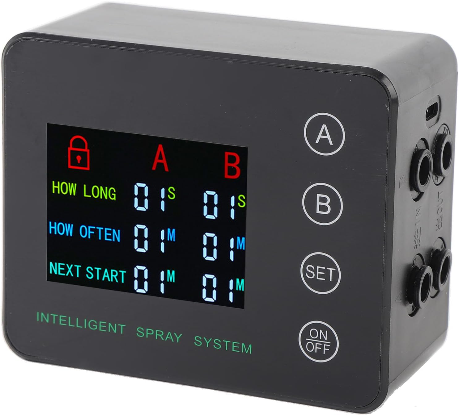 Dpofirs Reptile Fogger Smart Spray System, Reptile Humidifier for Terrariums, Reptile Mister Automatic with 360&deg;Adjustable Misting Nozzles for Amphibian Lizard Snake Frog Plants image number 4