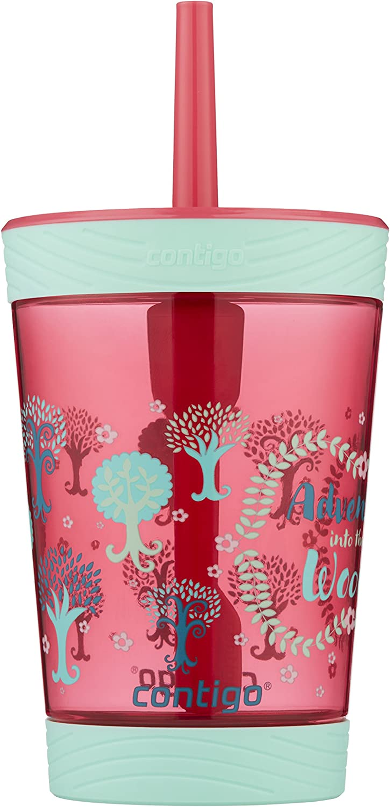 Contigo Spill-Proof Kids Tumbler, 14 Oz, Sprinkles Pink image number 4