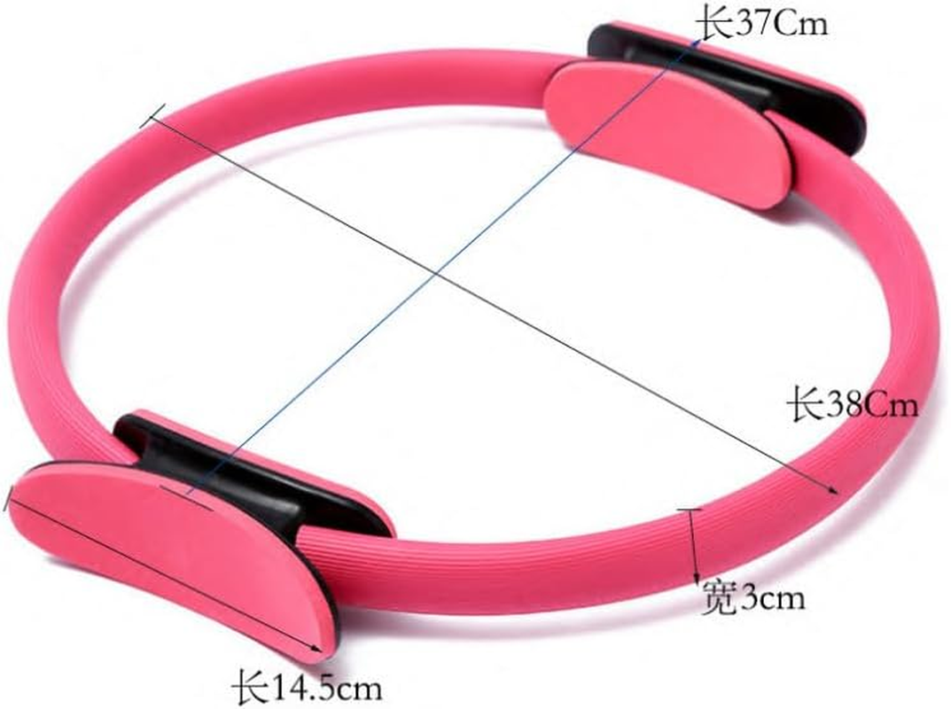 Lifting Ring, Yoga Ring Resistance Ring Slimming Trainer, Super Strength Resistance, Whole Body Shaping of Inner/Outer Thighs, Improving Core Strength (Black) image number 2